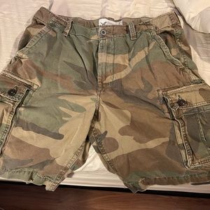 Camo Cargo Shorts
